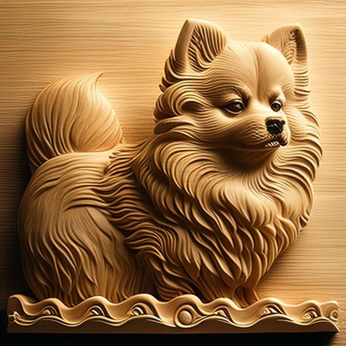 Japanese Pomeranian dog